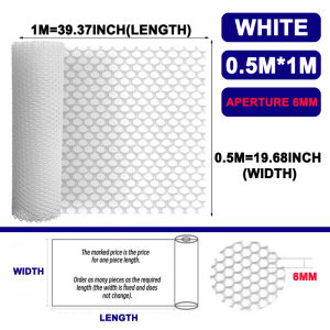 Easy Installation 50cm*100cm Pet Protection Net Baby Plastic Mesh Balcony Stair Fence Protective Netnylon cable tie