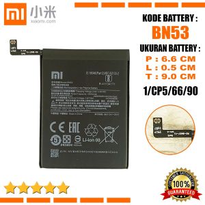 Baterai Xiaomi Redmi Note 9 Pro Note 10 Pro BN53 Original