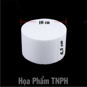 Bộ Khuân Xốp Dùng Làm Tháp Tiền Tài Lộc 3 Tầng Kích Thước Đường Kính 5x8x10 Cao 6.5cm Màu Trắng Cắm Hoa Sáp Hoa Giả Trang Trí Phòng Tiệc Tráp Ăn Hỏi Làm Bánh Kem Đa Dạng Mẫu Mã Thích Hợp Làm Đồ Thủ Công DIY Kê Giỏ Quà Chụp Hình
