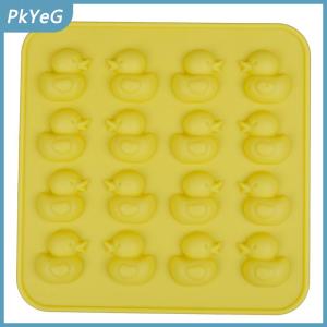 PkYeG Dễ thương Vịt Silicone khuôn tự làm sô cô la Băng bánh quy kẹo khuôn mẫu