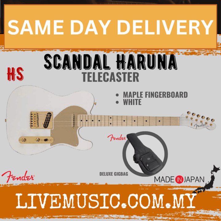 Fender Japan Scandal Haruna Signature Telecaster Electric Guitar