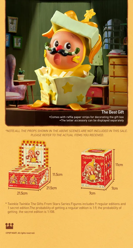 POP MART Twinkle Twinkle The Gifts From Stars Series Figures Blind