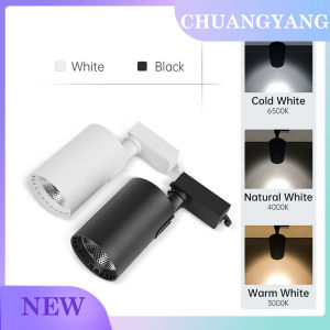 LED Track Light Spotlight 0.5M 1M Rail 12W 20W 30W 40W Warm White/Cold White/Natural White Spot Lights Track Lamp for Ceiling Shop Living Room