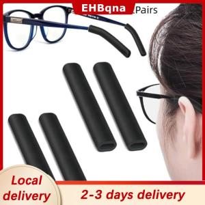 [COD]  HOT SALE Ship within 24 hours 2 Pairs Glasses Anti-slip Cover Ear Hook Silicone Anti-Slip Holder For Sunglasses Eyeglass Leg Temple Tips Black White Brown