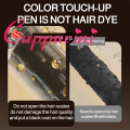 Waterproof Hair Dye Comb - Sweat-Proof Fast Color Stick for Gray Hair Bald Edges. 