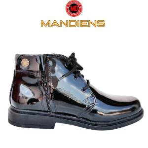 Mandiens - Sepatu Kerja Pdh Pria Pantofel Formal Hitam Kilap PDH TNI POLRI R.04