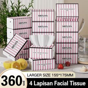 Vinda Strawbbery Series Tissue Ready Stock Facial Soft (90 pulls x 4ply)