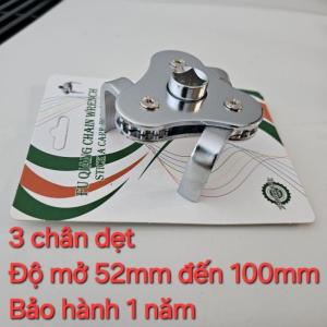Cảo mở lọc nhớt 3 chấu đa năng hãng C-MART vam tháo cốc lọc dầu nhớt đảo chiều 3 chân tròn chân dẹp 63-102mm