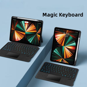 Magic Keyboard Case for iPad Pro 12 9 icnh 2022 2021 2020 2018 Voice Keyboard Tablet Smart Keyboar Cover