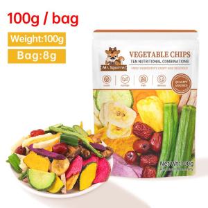 Mr.Squirrel Healthier Choice Organic Low-Carb Mixed Vegetable & Fruit Chips Multipack 250g