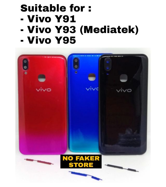 Backdoor Back Cover Vivo Y91 Tutup Casing Belakang Vivo Y95