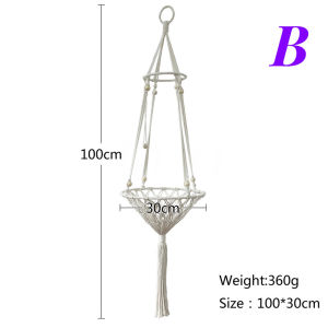 Hand Woven Cat Swing Tapestry Bed Pet Cat Bohemia Macrame Hammock Wall Hanging Basket Sleeping Mat Home Decoration