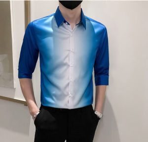 áo ao mi áo sơ mi nam phối màu siêu đẳng cấp trẻ trung và cá tính chất vải non nhật cực đẹp và thoáng mát mềm mịn - H62