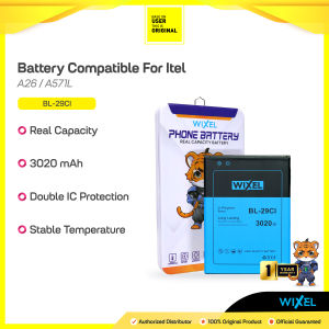 WIXEL Baterai BL-29CI BL29CI Itel A26 A571 A571L Real Capacity Batre Batrai Battery Double Power Ori Original Dual HP Handphone