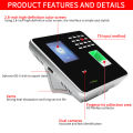 Original ZKTeco Biometric Face Recognition Fingerprint Time Attendance Machine LCD Digital Time Recorder Clock Punch Card Machine Bundy Clock Time Recorder Employee Check in. 