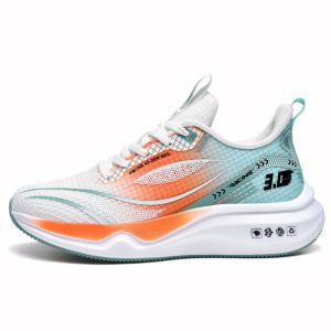 ( FREE BOX ) Sepatu Pria Sneakers Olahraga Shoes Casual Sport Kekinian JL122888