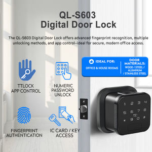 QL-S603 Digital Door Lock – Office-Optimized Smart Security
