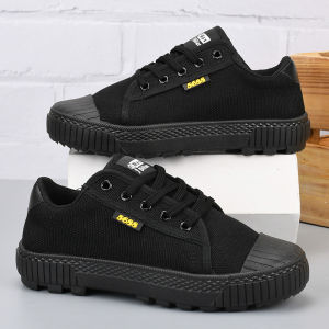 🔥KAK SHOPZ🔥รองเท้าผู้ชาย รองเท้าผ้า คัทชูแฟชั่น พื้นยาง เดินสบาย ไม่เมื่อยเท้า รองเท้าทำงาน ลำลอง.
