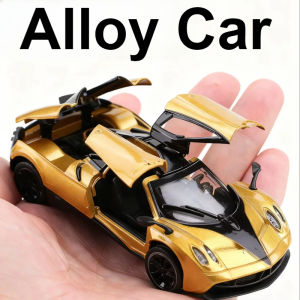 Diecast Toy Car Alloy Racing Model Sports Vehicle Pull Back Collectible Display Gift