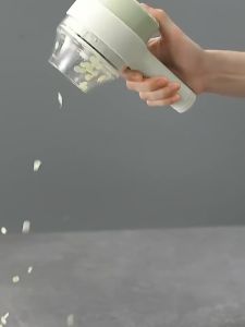 Handheld Multifunctional electric Vegetable slicer Pounding Garlic Cutting Pepper Cutting Machine