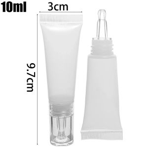 【Grilrigrin】1-10PCS Portable Dropper Bottle Liquid Foundation Empty Cosmetic Soft Refillable Bottle Travel Cream Packaging Accessories Tools