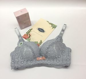 GDR【SIZE34-38】Seamless Bra Women Bra Push Up Lace Bra Wireless Breathable Women Clothes 无痕内衣 Push Up 无钢圈内衣收副乳