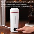 [SG Ready Stock] 500ML Portable Travel Kettle/6 Pre-Set Temperatures Keep Warm Portable Mini Electric Smart Water Kettle. 