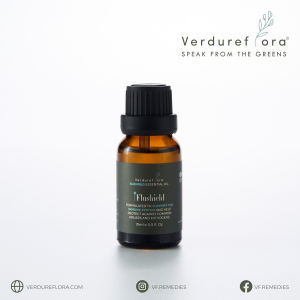 FLUSHIELD 100% Pure Essential Oil Blend | Immune System Support | Flu and Colds | by Verdure Flora