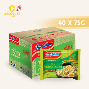 INDOMIE Soto Banjar Limau Kuit 40 Pack X 75G (PACKETS)