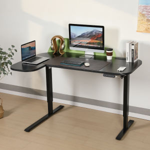 150cm L-shaped Table Electrically Adjustable Height table Standing desks