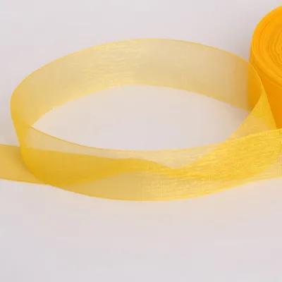 Ruy băng voan 2cm cột nơ làm hoa trang trí quà tặng và thiệp cưới hoàn hảo làm phụ kiện handmade (cuộn dài 5-40 mét)