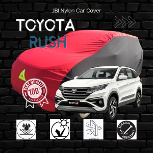 Toyota Rush Water Repellant High Car Cover (Random Color for Taffeta Fabric)