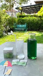 คลอโรฟิล ซีโอ กิฟฟารีน Chlorophyll C-O ผสมวิตามินซี โอลิโกฟรุคโตส มีวิตามิน ซี จากแอปเปิ้ล 30ซอง/กล่อง ส่งฟรี