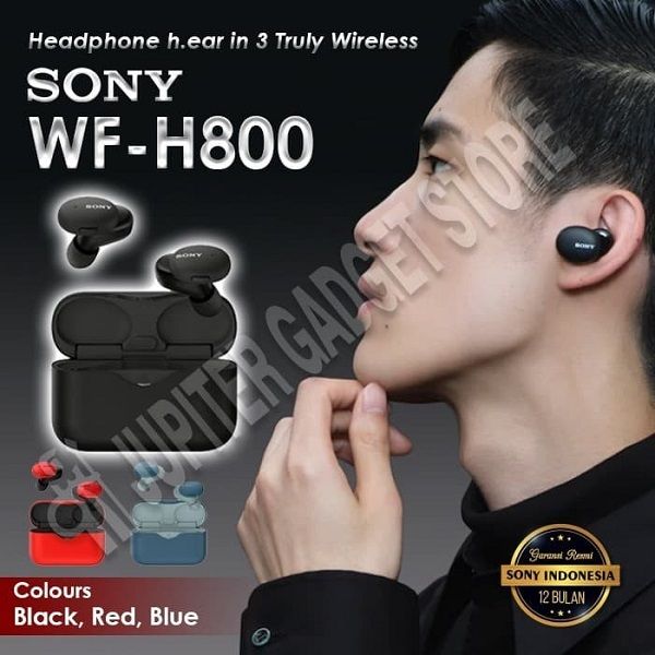 Headset Bluetooth Sony WF-H800 WF H800 Headphone in Truly