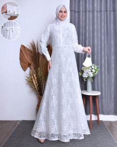 Pakaian Muslim Wanita Kekinian - gamis Burkat Busui Terlatis Dan Termurah