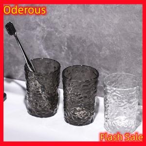 Oderous Plastic Mouthwash Toothbrush Cup With Handle Home Bathroom Tumblers Portable Mug Transparent Toothbrush Holder