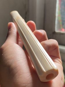 pipa gg asli lokal panjang 16cm model blimbing runcang bening mulus