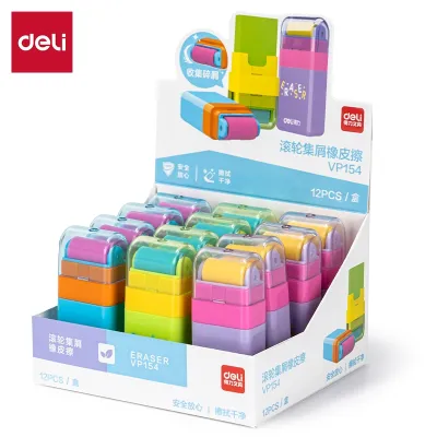 Deli Roller Eraser 2 in 1 / Penghapus Roller Multifungsi VP154