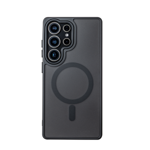 Sanptoch Matte Magnetic Skin-friendly Phone Case For Samsung S25 24 S23 S22 Ultra Plus Soft TPU Bumper Edge Cover For Galaxy S25 Edge S24 FE S23 FE Military-shockproof Protection Casing