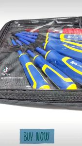 Obeng Listrik Set 7Pcs Belter Obeng Plus Minus Tespen