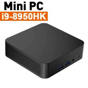 【3-Year Warranty】2026 Portable New Mini PC Gaming Intel Core i9-8950HK Windows 11 Pro 16GB DDR4 1TB/2TB SSD Gigabit Ethernet Ultra-Compact Design