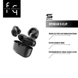 Soul OpenEar S-Clip Wireless Air Conduction Ear Sound Clips | 1 Year Soul Malaysia Warranty