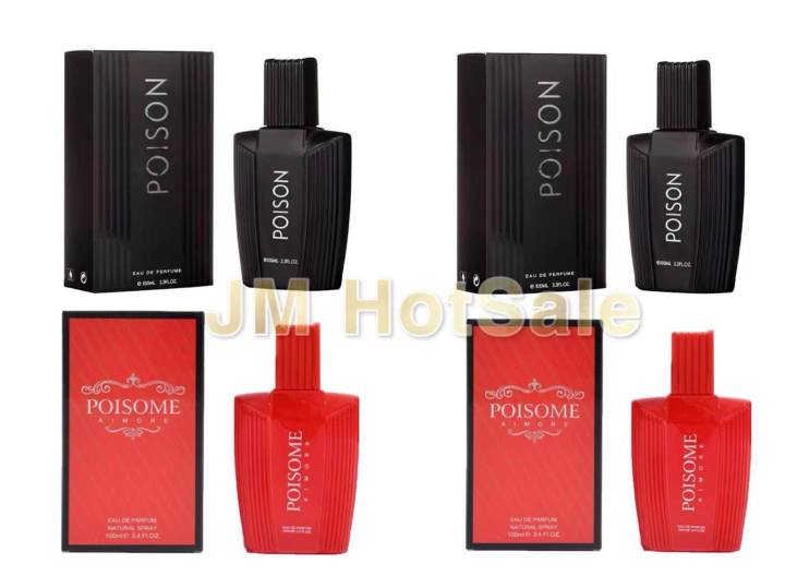 JM (BUY TAKE 1) POISON/POISONME Black FRAGRANCE PERFUME SPRAY FOR  MEN/WOMEN Lazada PH