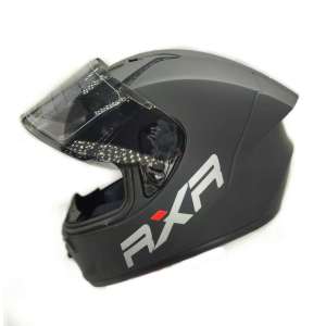 K&S-RXR MOTORCYCLE FULLFACE HELMET SINGLE BLACK VISOR Safety Helmets for ADULTS only with BPS Sticker MODEL: 558 & 558-1