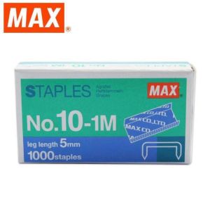 MAX Mini Stapler Portable Binding Machine Japan brand Labor‑Saving Stationery stapler bullet fastener staples