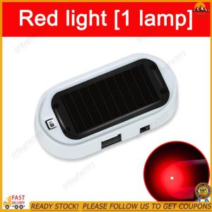 【SFBagFactory】Simulated Dummy Alarm Solar Powered Super Bright Wireless Warning Anti-Theft Caution Lamp Wireless Strobe Signal Alarm【Ready Stock】