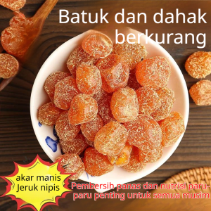 Camilan buah kering 100g kumquat camilan buah kering kumquat kering halal alami tanpa aditif kaya vitamin C camilan buah halal
