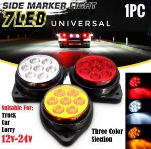 Car Bus Truck Trailer Lorry 12v Led Light 24v Led Light LED Light Bulb Side Marker Brake Signal Lamp Indicator Light Warning Light Parking Light Truck Trailer Boot Forklift Van Sport Light Sportlight Work Light Lampu Signal Lampu Led Kereta Lori Van