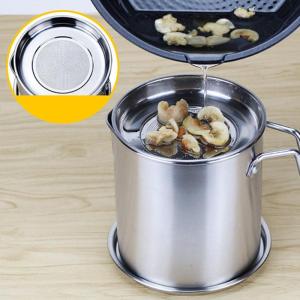 Oil Pot Saringan Minyak Wadah Penyaring Minyak Tempat Minyak - ShennyStore