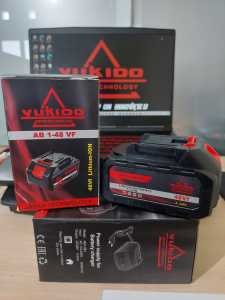 Pemotong Rumput Elektrik Multifungsi 36V Lithium dengan 2 Baterai dan Aksesoris Lengkap - YUKIDO